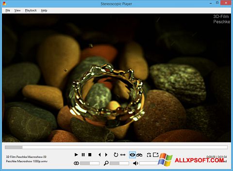 Screenshot Stereoscopic Player Windows XP