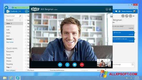 Screenshot Skype Windows XP